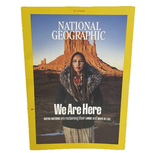 National Geographic July 2022 Native Nations' Sovereignty Urban Wildlife Floodin - Picture 1 of 11